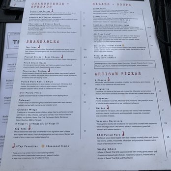 The Tap - Menu - Breweries Near Me - Indianapolis, Indiana