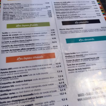 La Cantina - Tapas/Small Plates Near Me - Namur, WNA