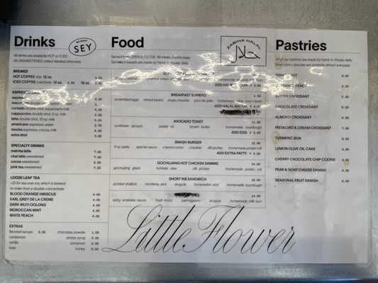Menu photo 7 Little Flower Astoria, NY Menu photo 7 Little Flower Astoria, NY