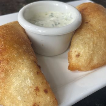 Bohemios Tapas - 2 Beef Empanadas. Happy hour. Really good great flavors - Tapas/Small Plates Near Me - St. Petersburg, Florida Bohemios Tapas - 2 Beef Empanadas. Happy hour. Really good great flavors - Tapas/Small Plates Near Me - St. Petersburg, Florida