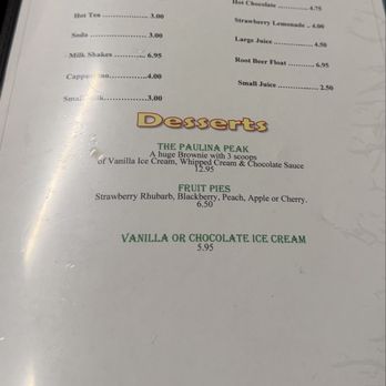 Gordy's Truck Stop - Drink and dessert menu - New American Near Me - La Pine, Oregon Gordy's Truck Stop - Drink and dessert menu - New American Near Me - La Pine, Oregon