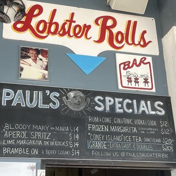 Paul's Daughter - Signage - Hot Dogs Near Me - Brooklyn, New York Paul's Daughter - Signage - Hot Dogs Near Me - Brooklyn, New York