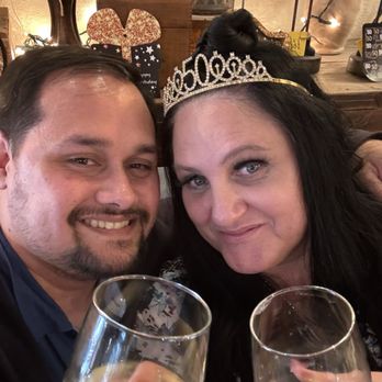 Witch Creek Winery - Having a glass of wine with my husband - Wine Bars Near Me - Carlsbad, California