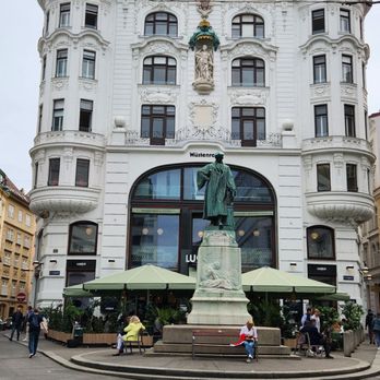 Lugeck - Building and outside seating - Austrian Near Me - Vienna, 9 Lugeck - Building and outside seating - Austrian Near Me - Vienna, 9