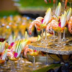Delicious Moments Caterers - Shrimp cocktail tini's