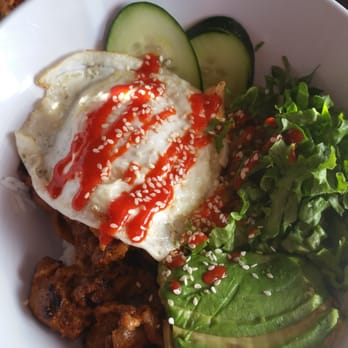 LA Burger - Dwejigogi bowl with avocado - Burgers Near Me - Richardson, Texas