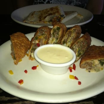Wakefield Tavern - Philly Cheese Steak Eggrolls with Queso YUM - American Near Me - Raleigh, North Carolina Wakefield Tavern - Philly Cheese Steak Eggrolls with Queso YUM - American Near Me - Raleigh, North Carolina