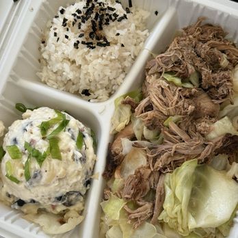 Noelani's Island Grill - Kalua Pig & Cabbage Plate - Hawaiian Near Me - San Carlos, California Noelani's Island Grill - Kalua Pig & Cabbage Plate - Hawaiian Near Me - San Carlos, California
