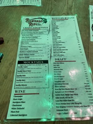 Menu photo 3 Buffalo Run Spring, TX