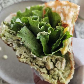 Gabinos - Chicken Pesto Crepe - Salad Near Me - Palm Springs, California Gabinos - Chicken Pesto Crepe - Salad Near Me - Palm Springs, California