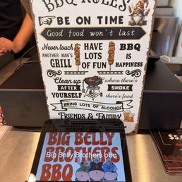 The BBQ Rules. Very simple!