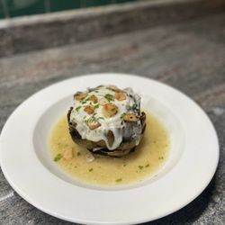 Plum Tomatoes by La Sorrentina - Stuffed artichoke with fresh mozzarella