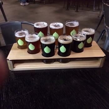 Wet Coast Brewing Company - Very comprehensive flight !! - Breweries Near Me - Gig Harbor, Washington