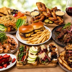 Cork & Craft - Hero image of a variety of dishes