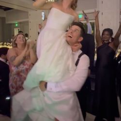 Dj Hecktik - The groom holding up his bride!