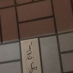Del's Bar - Another name brick