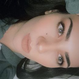 Me and my beautiful full eyebrows done by the eyebrow goddess Wendy