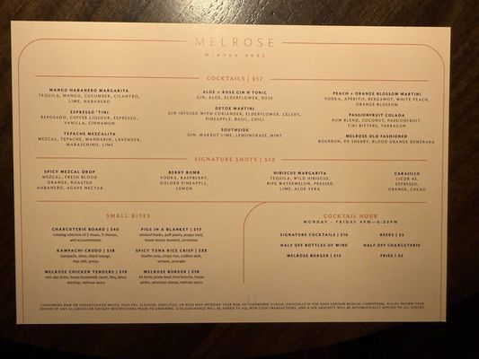 Menu photo 4 Melrose Houston, TX