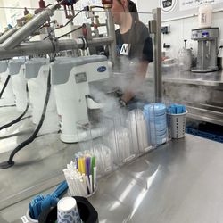 Chill-N Ice Cream - Part of the process