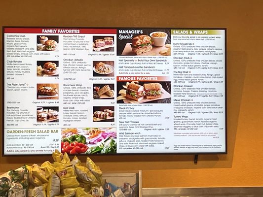 Menu photo 2 Jason's Deli Chandler, AZ Menu photo 2 Jason's Deli Chandler, AZ