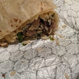 Steak Arrachera Burrito