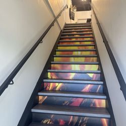 Hunters Spot - Stairway up to the dining area