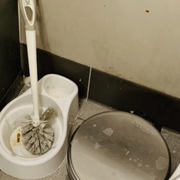 The bathroom is so gross.