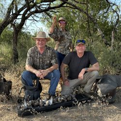 South Texas Bucks N Bows - Taking a brief break before limiting out for the day.