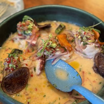 Suspiro - Ceviche mixto - Spanish Near Me - San Jose, California Suspiro - Ceviche mixto - Spanish Near Me - San Jose, California