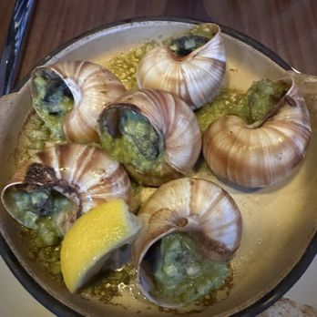 Maison - Beautifully plated. Good escargot. - French Near Me - Charleston, South Carolina