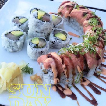 Sushi Cruise - Yellowtail avocado roll & Fuji roll - Sushi Bars Near Me - Edgewater, New Jersey