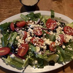Upper Crust Pizza - View of my so-called Greek Salad (whole-sized)