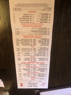 Menu photo 1 Tokyo Sushi Easton, PA Menu photo 1 Tokyo Sushi Easton, PA