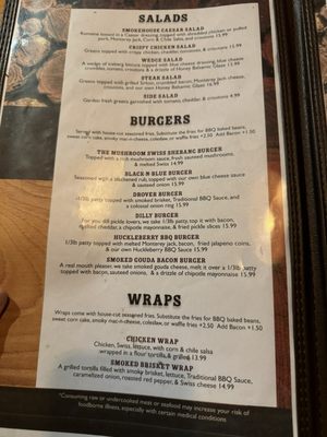 Menu photo 4 Drover's Run At Jacques Spur Culdesac, ID Menu photo 4 Drover's Run At Jacques Spur Culdesac, ID