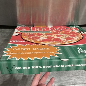 Ameci Pizza Kitchen - Order Large but looked more like Medium size compare to other pizza places - Pizza Near Me - Fountain Valley, California Ameci Pizza Kitchen - Order Large but looked more like Medium size compare to other pizza places - Pizza Near Me - Fountain Valley, California