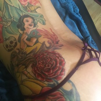 The Iron Monkey Tattoo Studio - Disney princess rose side piece with beast hidden inside. Not done yet but already looking amazing - Tattoo Near Me - Sacramento, California The Iron Monkey Tattoo Studio - Disney princess rose side piece with beast hidden inside. Not done yet but already looking amazing - Tattoo Near Me - Sacramento, California