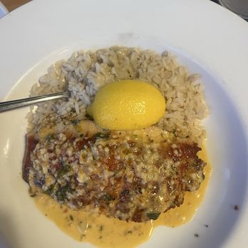 Down Under Restaurant - Thai salmon special - Seafood Near Me - Fernandina Beach, Florida