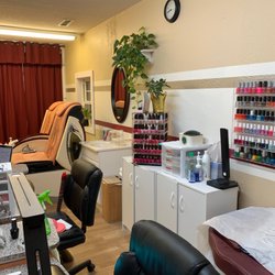 Nails by Ryan - Nail salon - private with 2 pedicure massage chairs and lots of polish colors to choice from including gel color, cat eye mosaics & mood gel