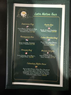 Menu photo 3 Latin Nation Hinesville, GA