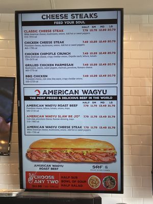 Menu photo 1 Capriotti's Sandwich Shop Reno, NV