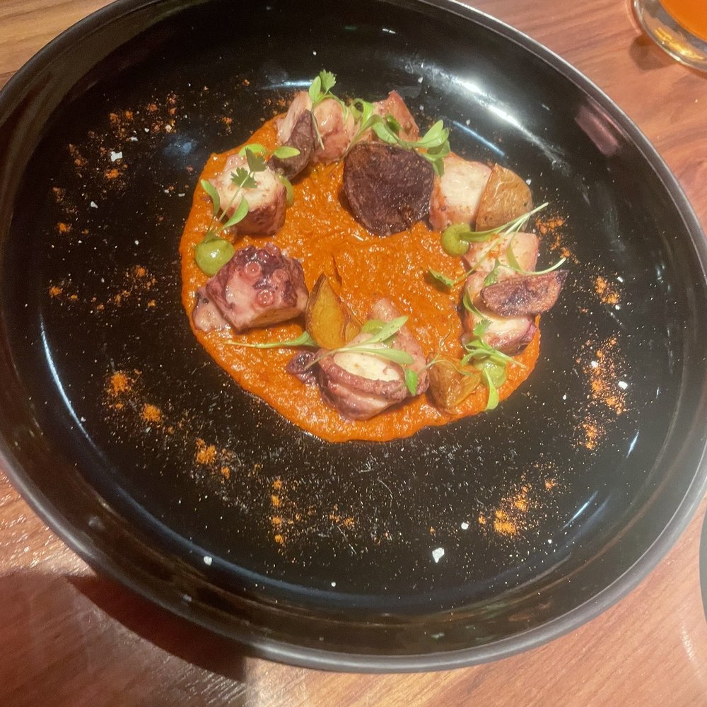 WYLD - Octopus appetizer, delicious! - New American Near Me - Avon, Colorado WYLD - Octopus appetizer, delicious! - New American Near Me - Avon, Colorado