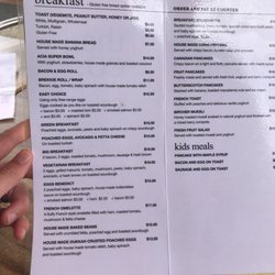 The Co. Cafe - Breakfast menu