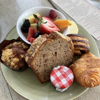 Driftwood Kitchen - Some pastries on the house - Seafood Near Me - Laguna Beach, California