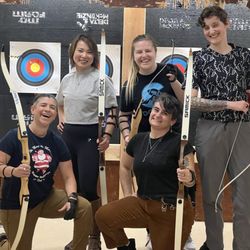 Bear Creek Archery - My group of friends with their bows!