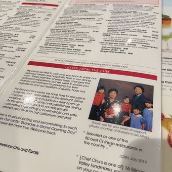 Chef Chu's - Chinese Near Me - Los Altos, California Chef Chu's - Chinese Near Me - Los Altos, California