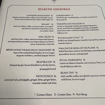 Ritual House - Cocktail menu - Breakfast & Brunch Near Me - Pittsburgh, Pennsylvania Ritual House - Cocktail menu - Breakfast & Brunch Near Me - Pittsburgh, Pennsylvania
