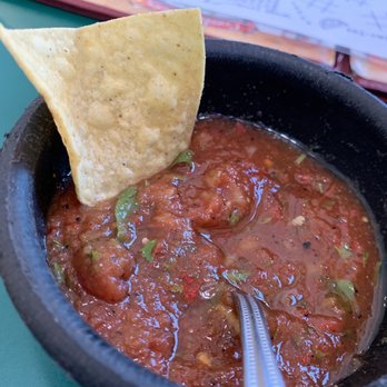 El Tapatio Mexican Restaurant - Table salsa - Mexican Near Me - Astoria, Oregon