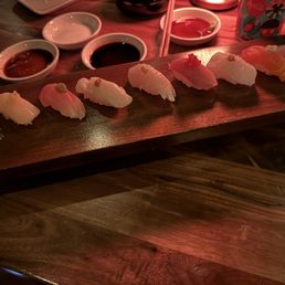 Moriawase sashimi