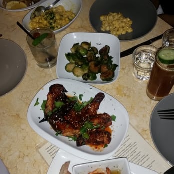 Mua - Calamari,  Mac, brussels sprouts, chicken wings and prawns. Yummy speciality cocktails too - Bars Near Me - Oakland, California