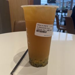 Passion fruit  green tea